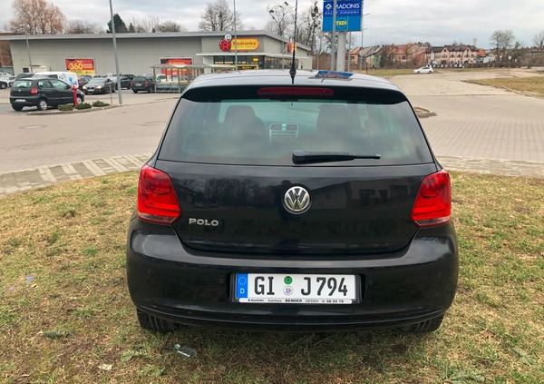 Volkswagen Polo cena 18500 przebieg: 93560, rok produkcji 2012 z Wieruszów małe 529
